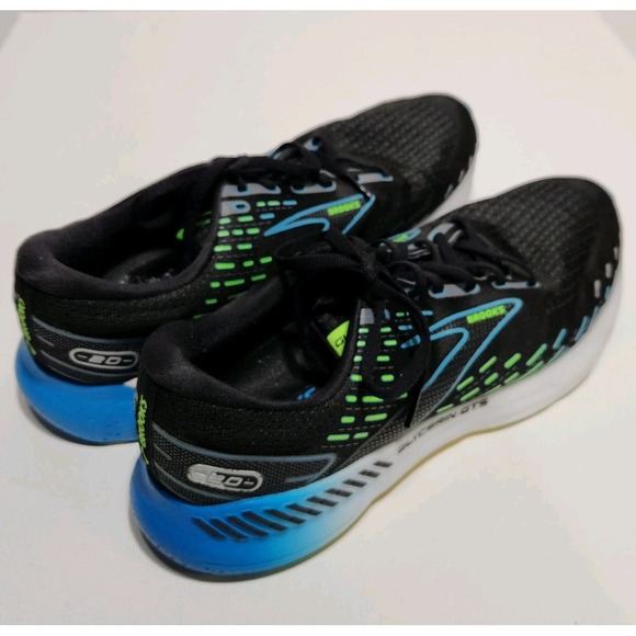 Brooks Glycerin GTS 20 Mens 12.5 Shoes Black Blue Or Running Walking 1103831D006 main image 4
